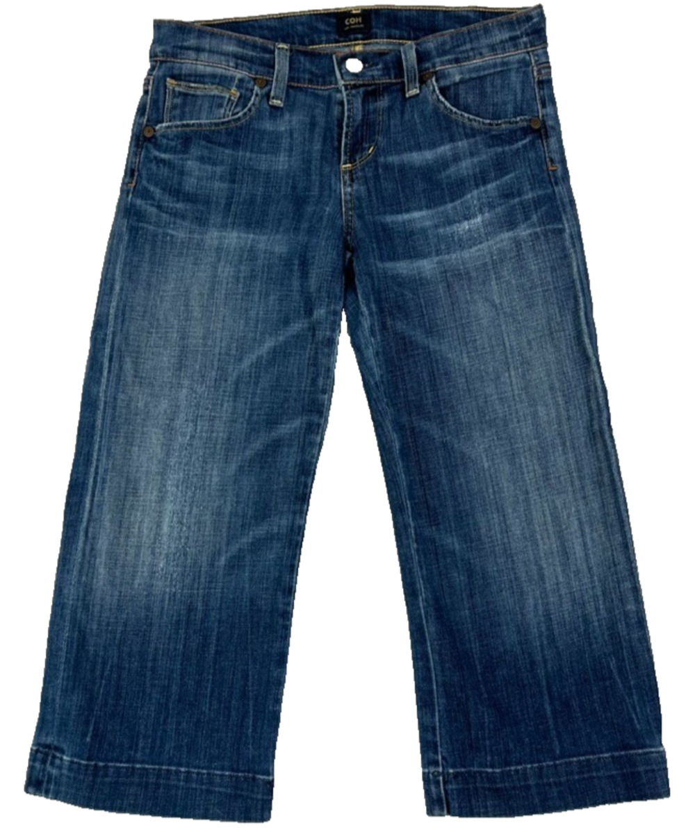 Citizens Of Humanity By Jerome Dahan Jeans Women's Size 25 Capri Medium Wash